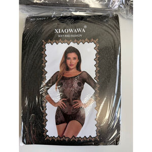 Women's XIAOWAWA Black One Size Chemise & Slip